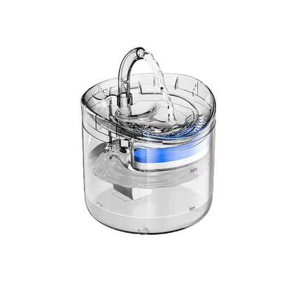 2L Pet Cat and Dog Drinker Activated Carbon Filter USB Powered Automatic Pet Feeder Motion Sensor Bowl Pet Silent Drinking Bowl